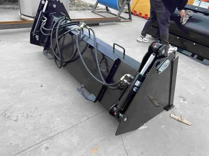 Excavator Skid Steer Backhoe Loader Attachments Hydraulic Earth Auger Drill Post Hole Digge