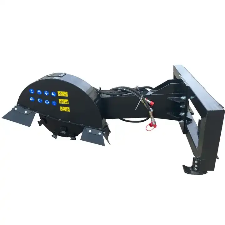 Skid Steer Loader Attachment Grapple Bucket Double Tine Grass Grapple