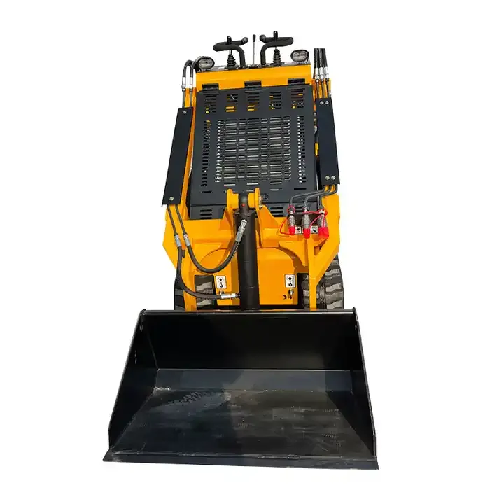 China Skid Steer Vibratory Compaction Road Roller Attachments with Smooth Drum