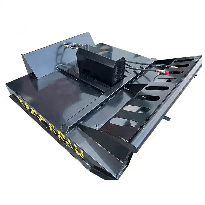 Remote Control Skid Steer Firewood Processor Wood Cutting and Splitting Machine