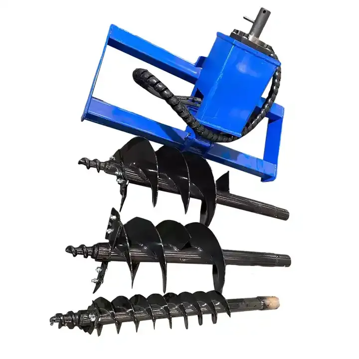 Excavator Skid Steer Backhoe Earth Auger Drill Post Hole Digger Tree Planting Machine