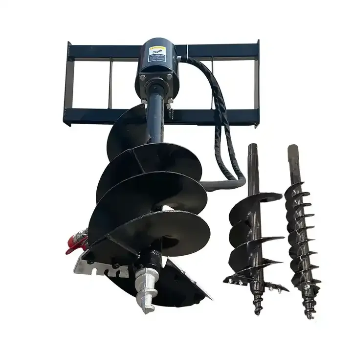 Hydraulic Skid Steer Loader Attachment for Concrete Mixer Bucket