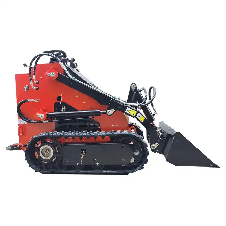 Skidsteer Diesel Engine Rubber Tracked Crawler Type Mini Track Skid Steer Loader