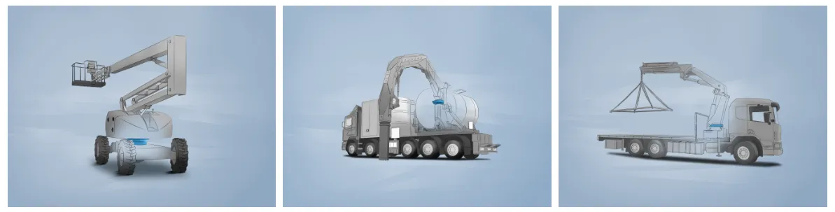 EWA25-2 Series Slewing Drive