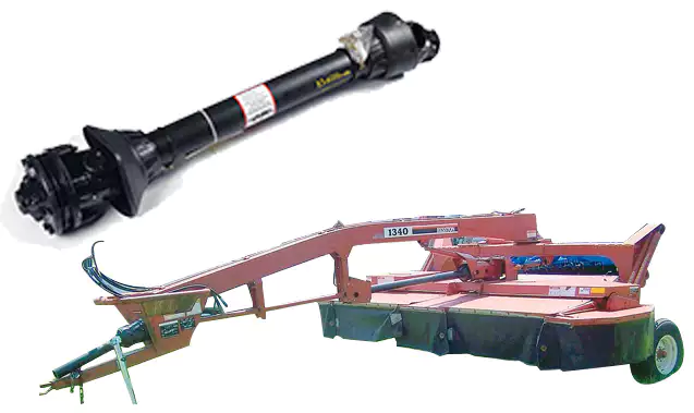 Slip Clutch PTO Shaft for Disc Mower Hesston & CaseIH Discbines 1340