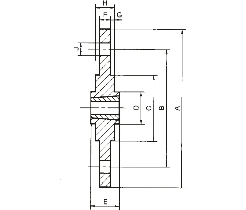 SM1610 Taper Bore Bolt-On Hubs