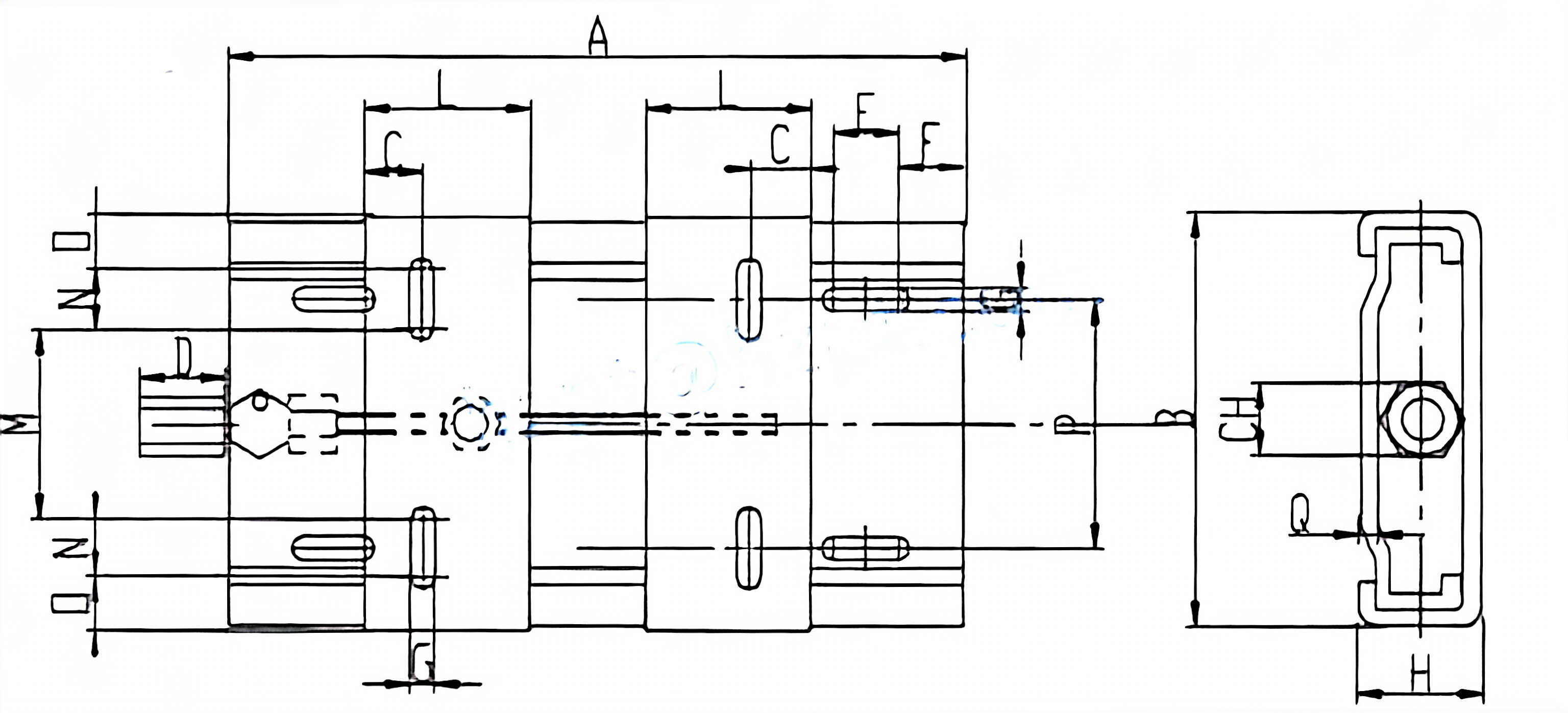 SMA Common Motor Base SMA 210B-SMA 490