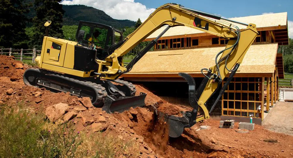 Small Excavator Bulldozing Cylinder