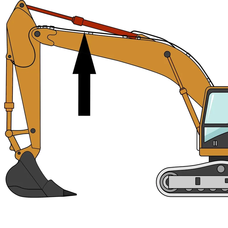 Small Excavator Stick Cylinder (Arm Cylinder)