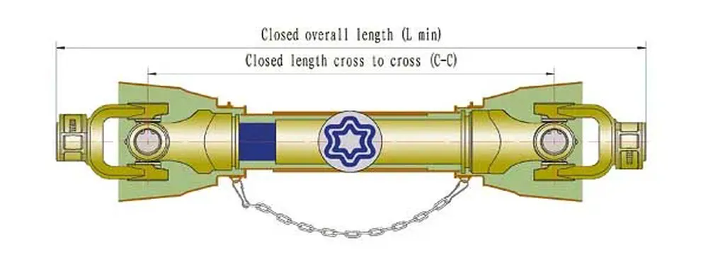 S Series PTO Shaft Star Tube S6 S7 S8 S38 S32 S36 S9 S10 S42 S48 S50