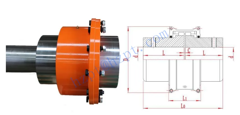 RDF-JSA Series Snake Spring Coupling