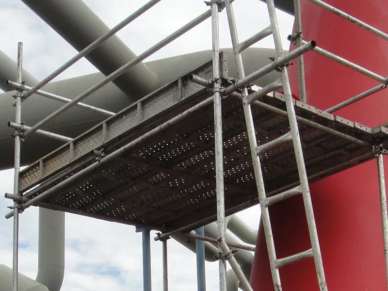 South-east Asia Plain End Steel Planks for Tubular Scaffolding