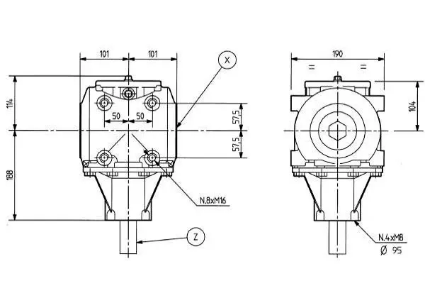 Rotary Tiller Gearboxes - Replacement of Comer Code TB-278C