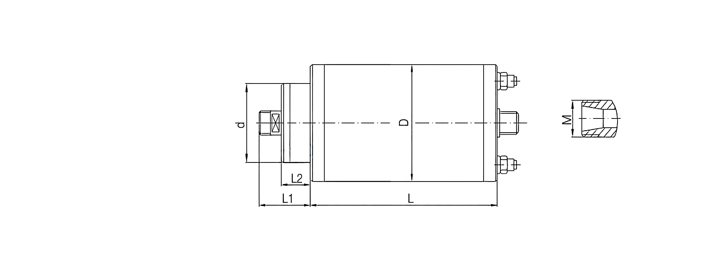 Spindle Motor Used for Engraving and Milling