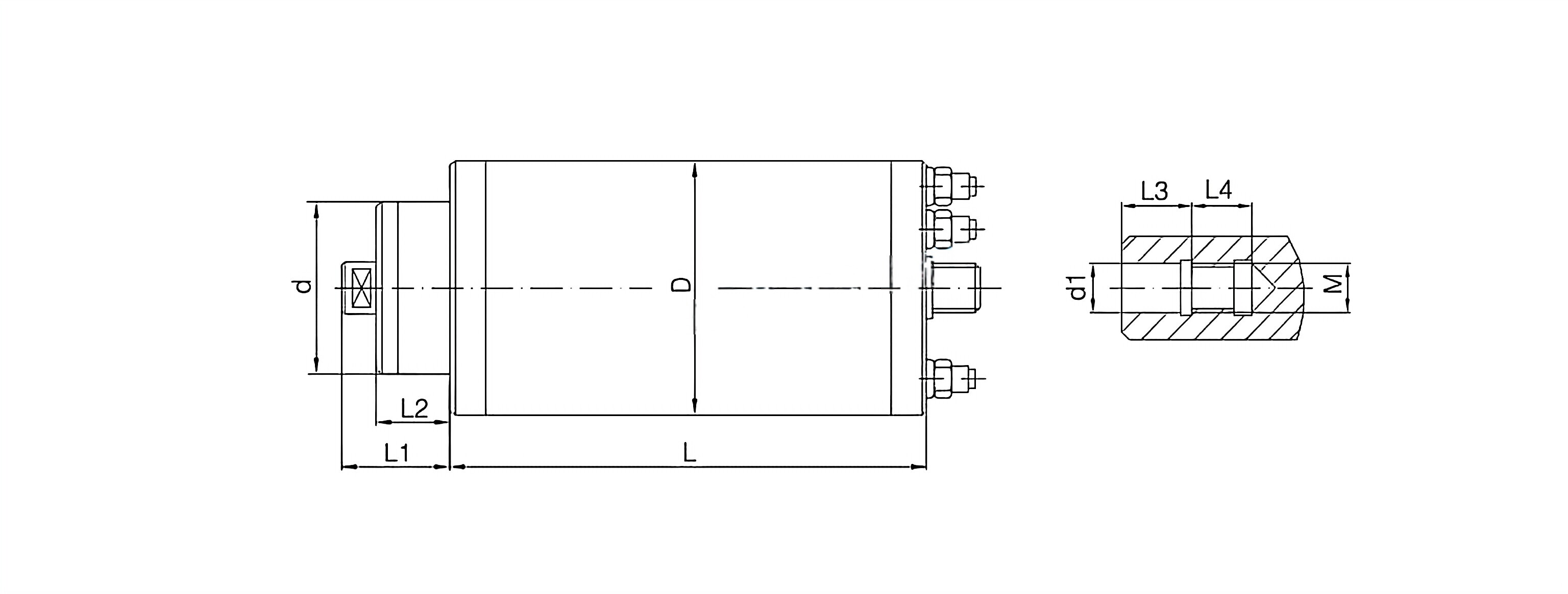 Spindle Motor Used for Grinding Spindle