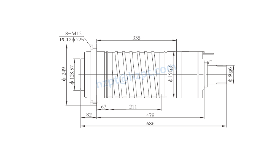 Spindle Unit for CNC Machine Center JSX190G