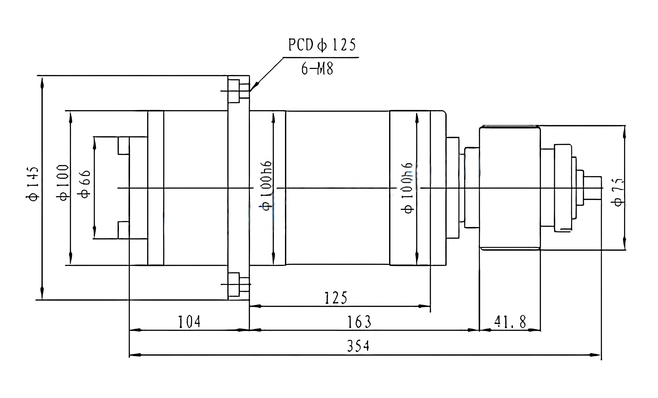 Spindle Unit for CNC Machine Center JSX100 JSX120