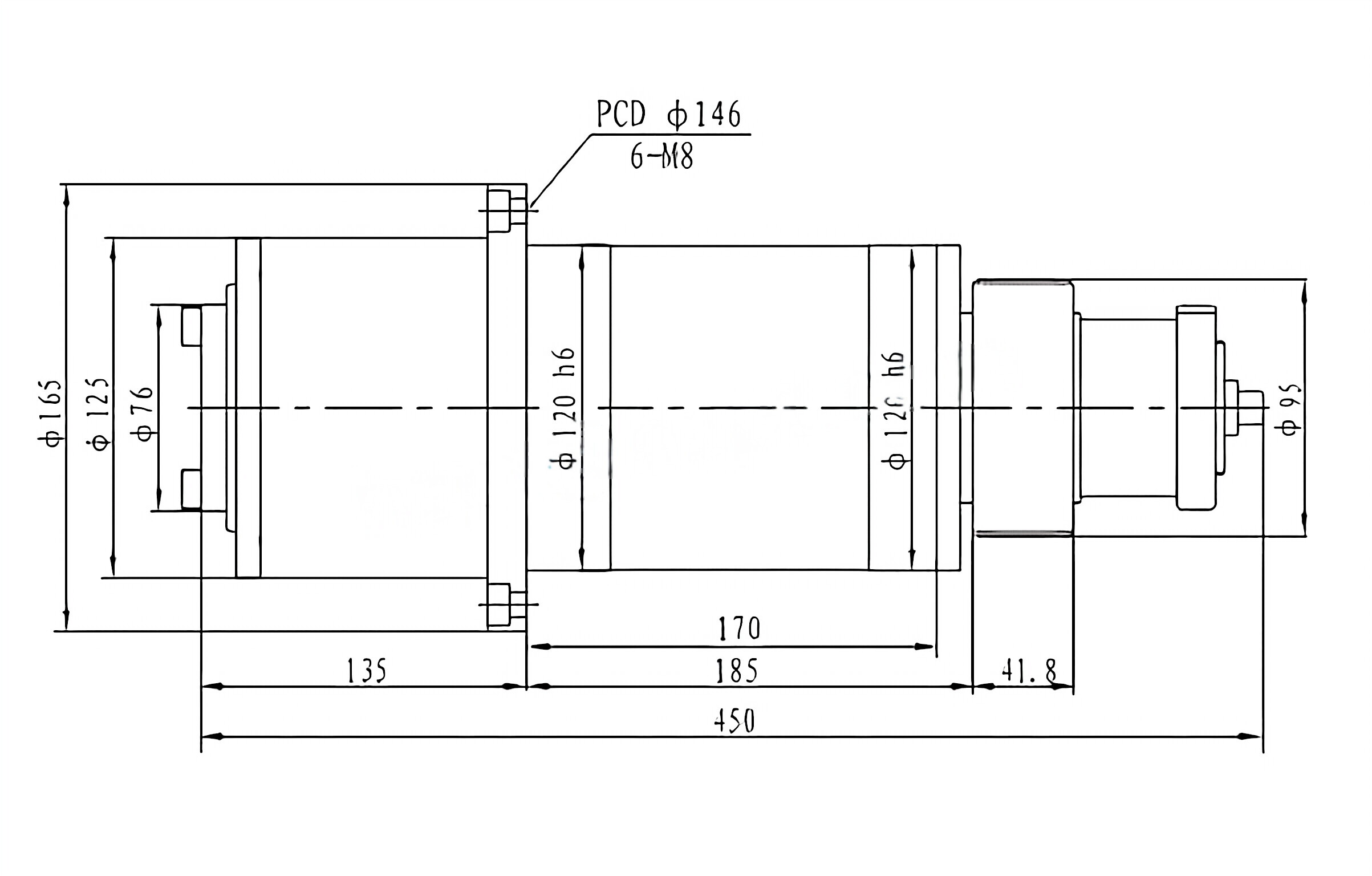 Spindle Unit for CNC Machine Center JSX100 JSX120