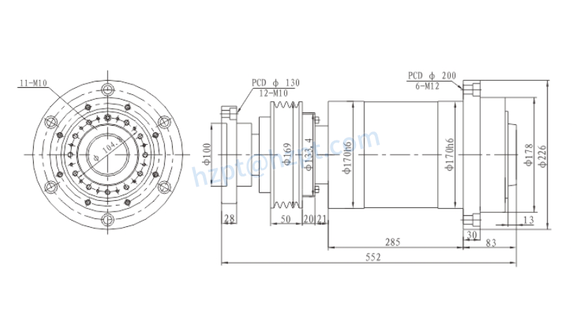 Spindle Unit for CNC Lathe JSC140 JSC170
