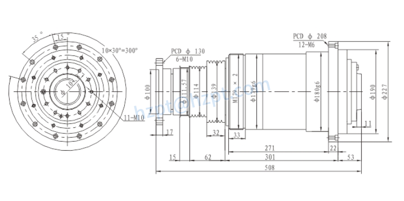 Spindle Unit for CNC Lathe JSC180 JSC200