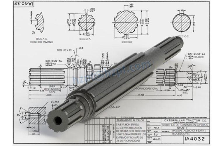 Tractor PTO Spline Shaft for Agricultural Machinery
