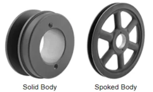 Split Tapered Bushing Bore V Belt Pulleys