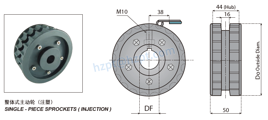 Sprockets and Idler Wheels for 820-831-LBP831 Chain