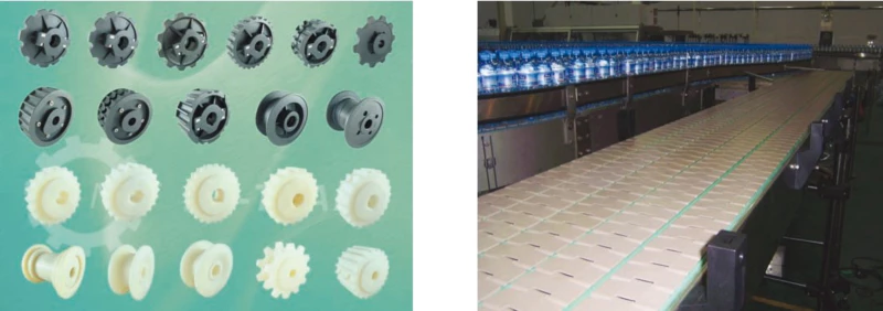 Plastic Flat Top Chain Double Hinge Straight Replacement Of System Plast 821