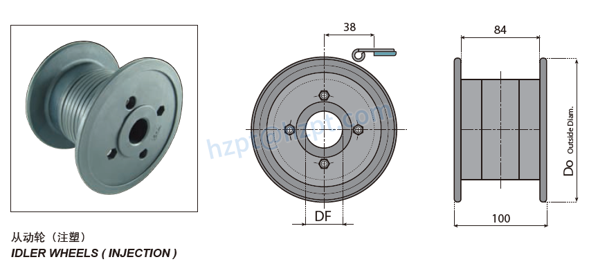 Sprockets and Idler Wheels for 812/815/881M/820/ 802/805/881BEVEL/881TAB Chain