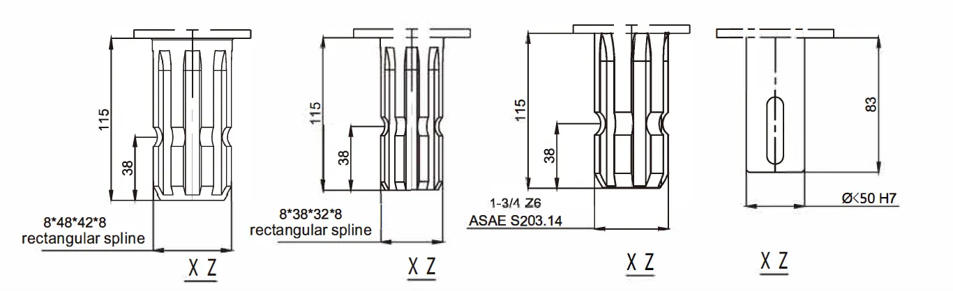 Square Baler Gearbox RDF-FK136