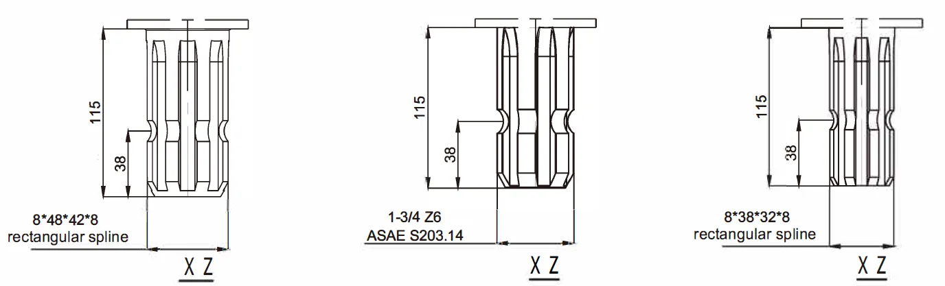 Square Baler Gearbox RDF-FK150