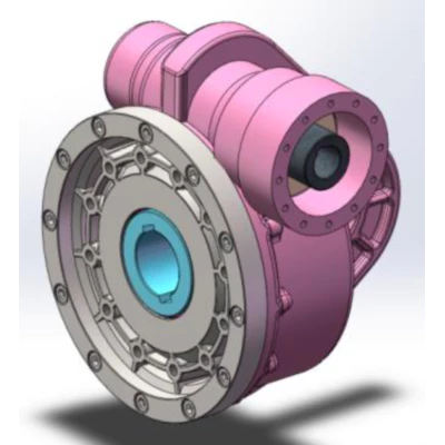 SRV180 Worm Gear Reducer for Military Industry Heavy-duty Equipment