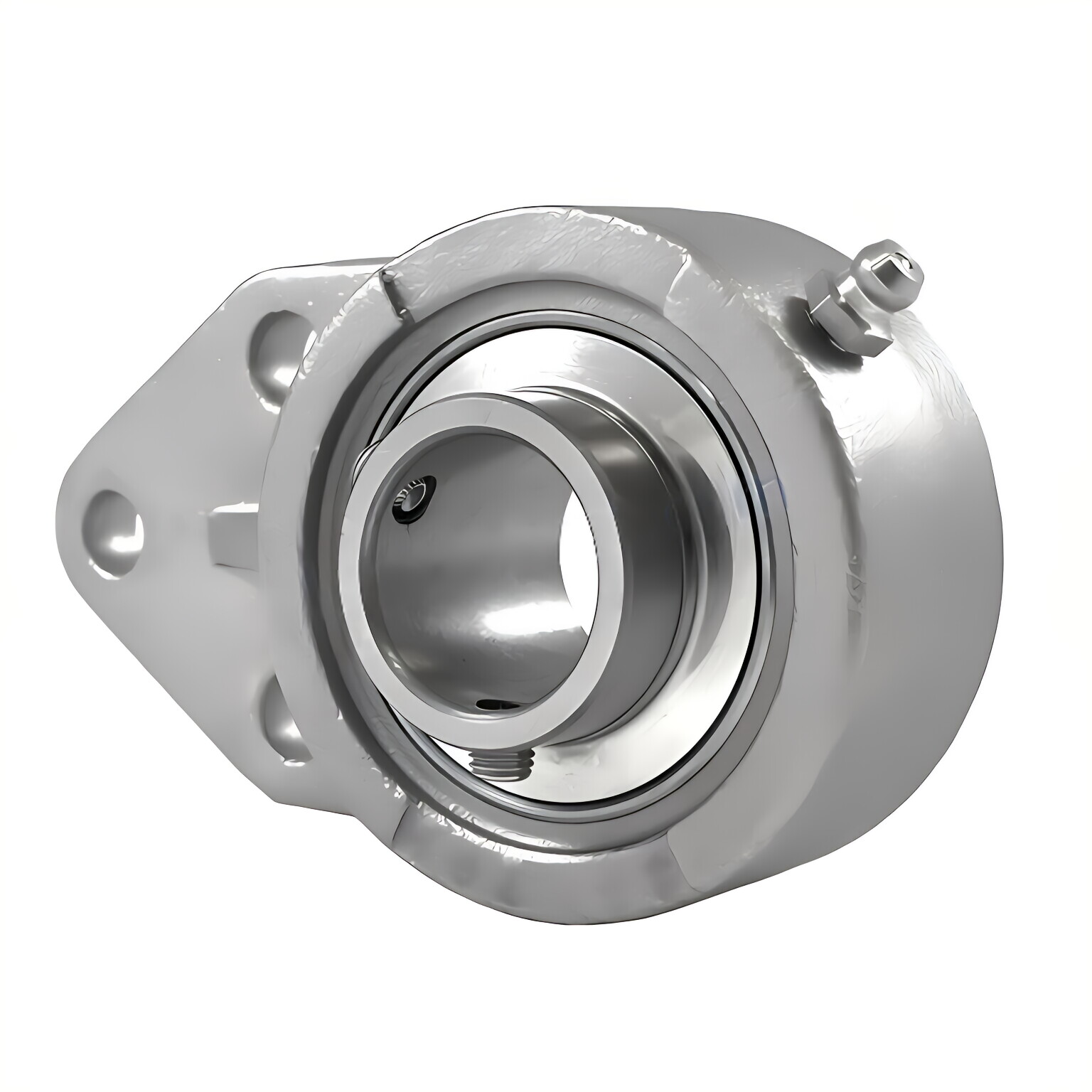 Stainless Steel 3-Bolt Flange Bearings