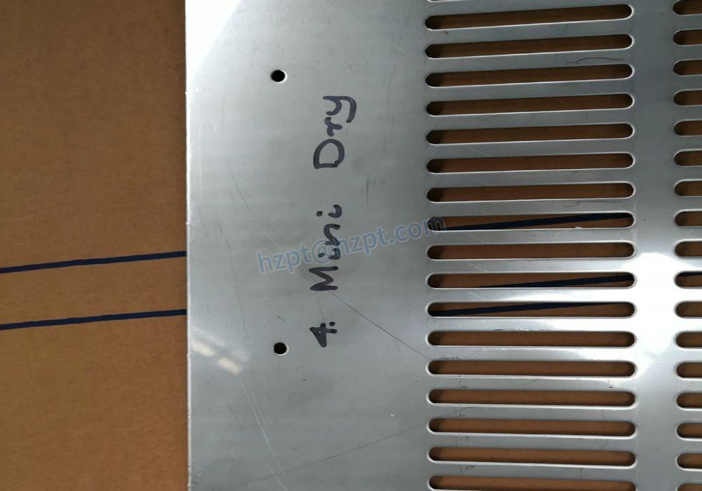 Stainless Steel 304 316 Fittings Wall Metal Sheet Fabrication Slotted Plate