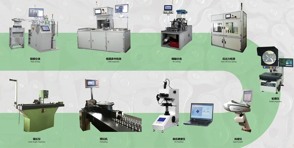 16ASpaSS Stainless Steel Engineering Plastic Combination Chains