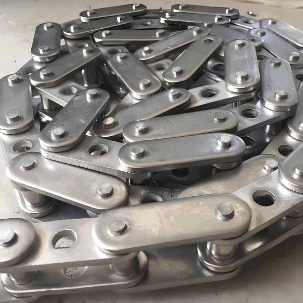 RF2080-GRSS Stainless Steel Conveyor Chain with Side Rollers
