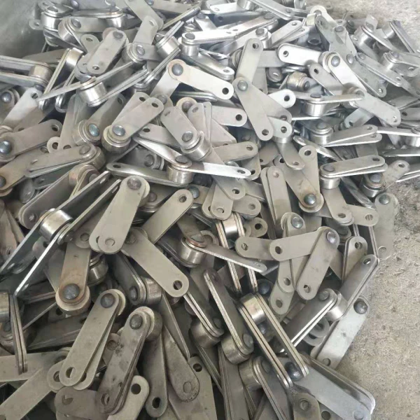 RF2080-GRSS Stainless Steel Conveyor Chain with Side Rollers