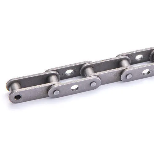 C212AHSS/C2060HSS Stainless Steel Double Pitch Chain with Hole in the Middle of Plate GK1 Attachment
