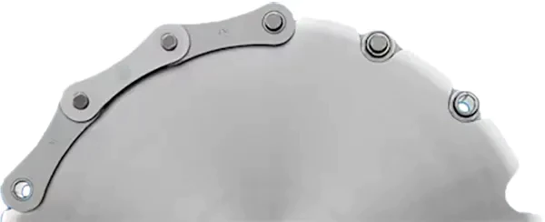 08BHPFSS Stainless Steel Hollow Pin Chain