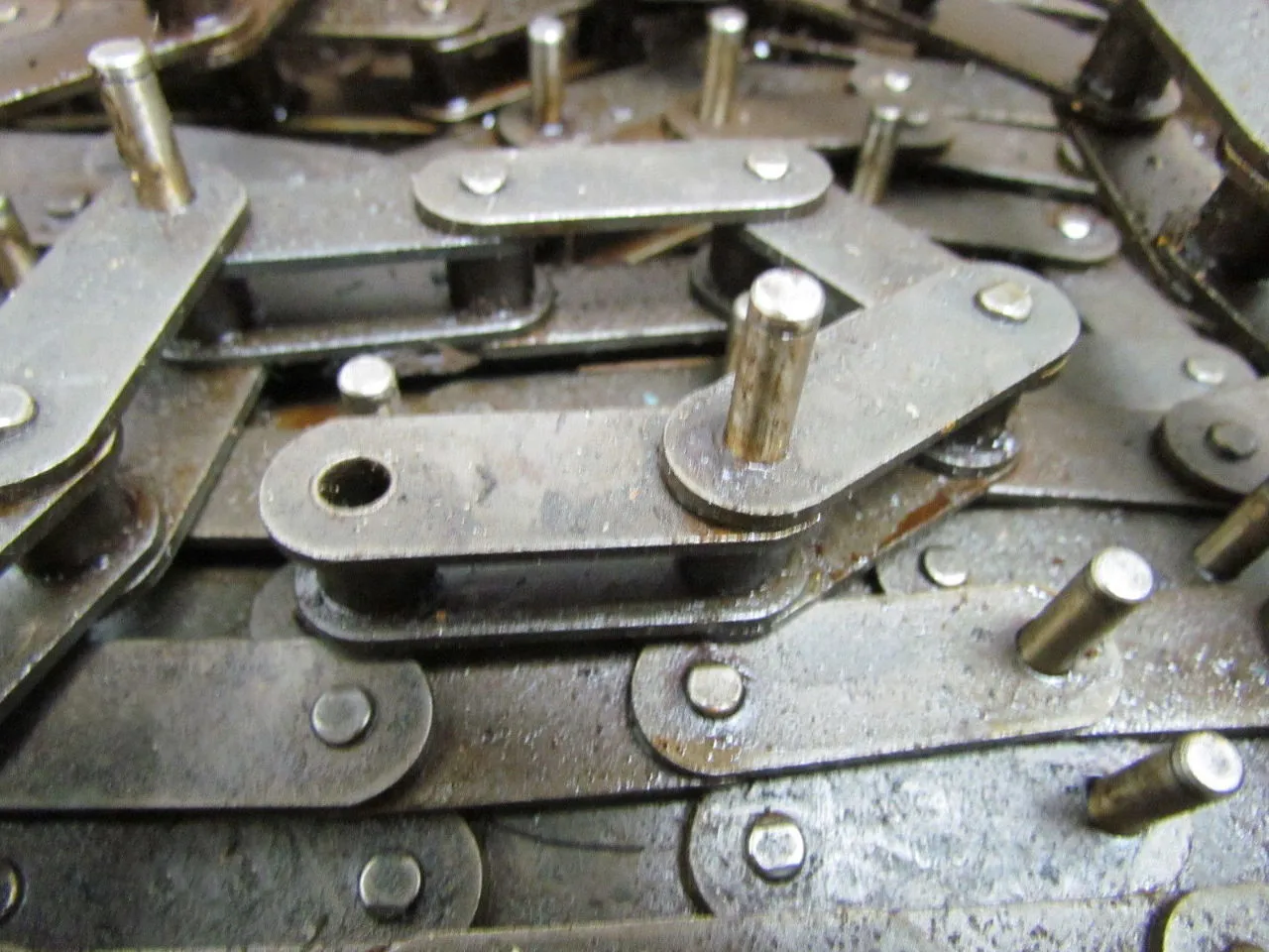 Stainless Steel Double Pitch Conveyor Chains with Extended Pins
