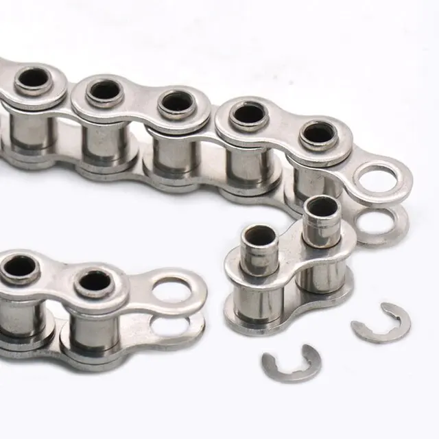 08BHPFSS Stainless Steel Hollow Pin Chain