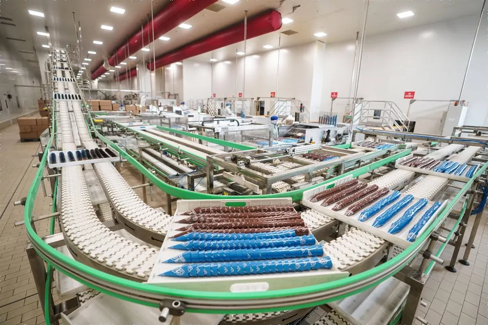 C50S-N3SS Stainless Steel Ice-cream Processing Chain