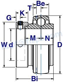 Stainless Steel Insert Bearings