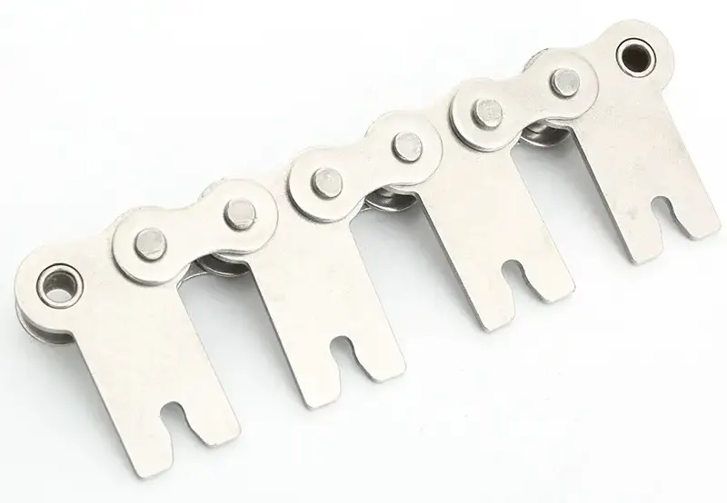 16ASS Stainless Steel Short Pitch Conveyor Chains for Popsicle Ice Machine