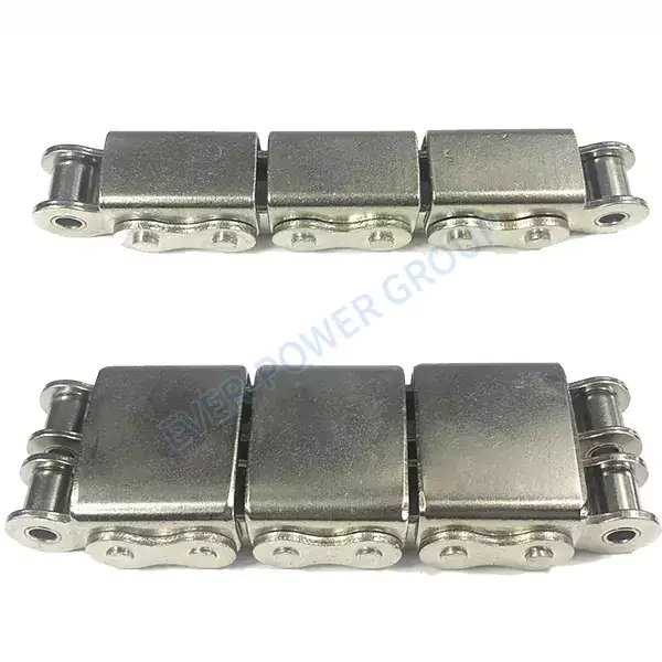 SS10B-U2 Stainless Steel Roller Chain with U Type Attachment