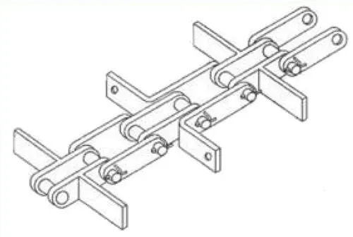 FV63SS/CR63SS Stainless Steel Scraper Chain