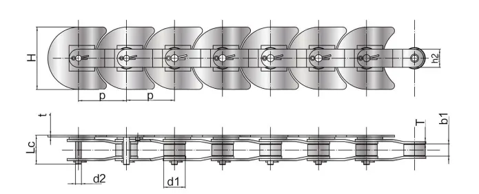 Stainless Steel Sushi Chains
