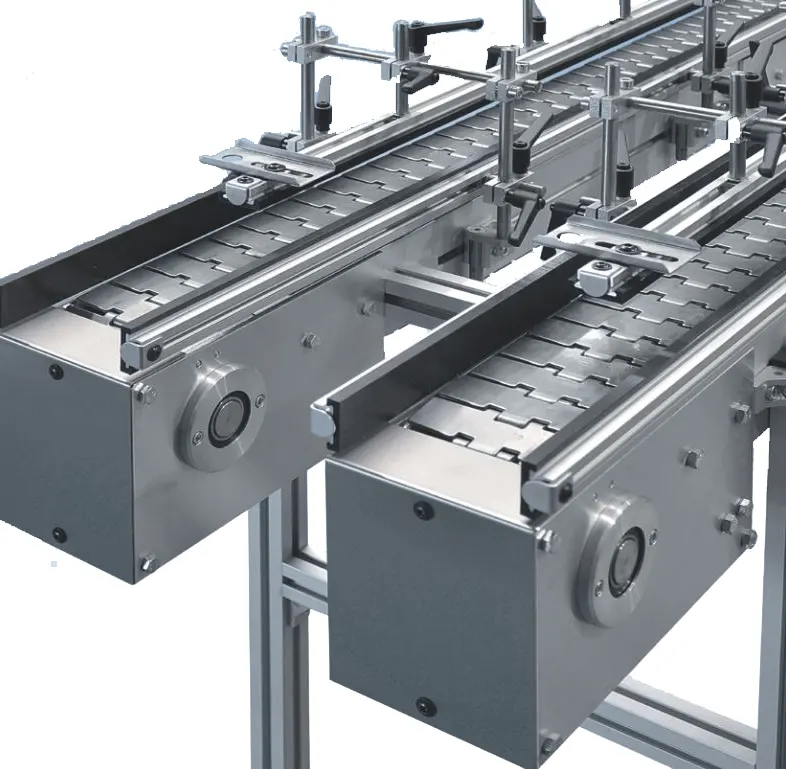 TS550SS-E Stainless Steel Table Top Plate Conveyor Chain