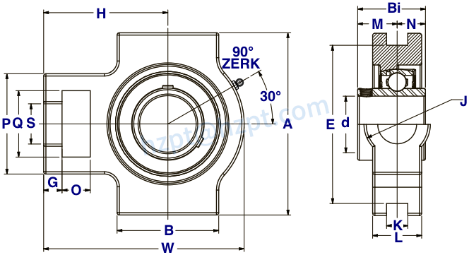 Stainless Steel Take Up Bearings