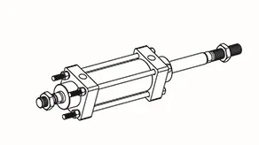 Standard Biaxial Type Light Rod Hydraulic Cylinder